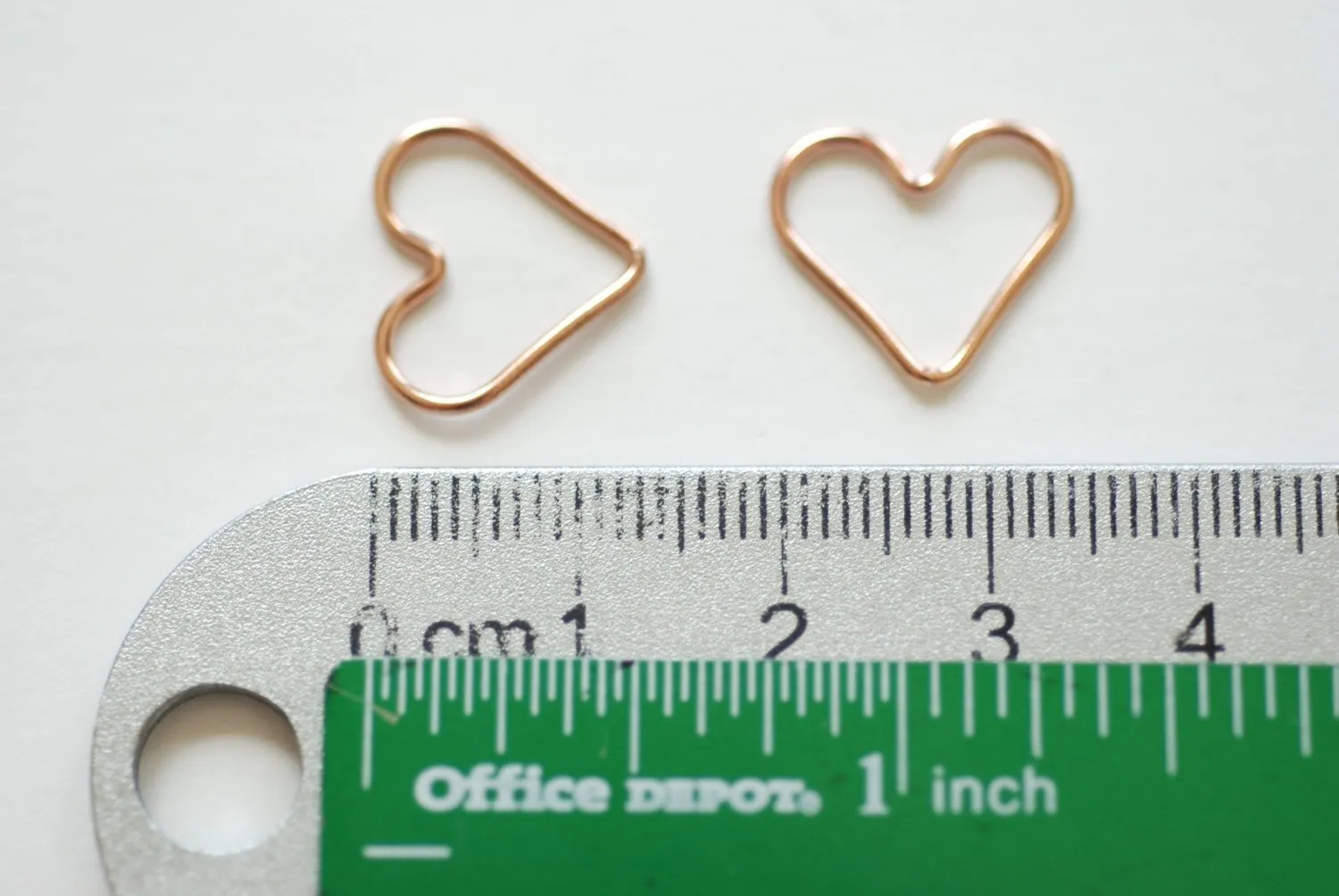 14k Rose Wholesale Gold Filled Open Wire Heart, Heart Connector Link Spacer, Heart Charms, Jewelry Supplies, Heart Pendant, Heart Jump Rings