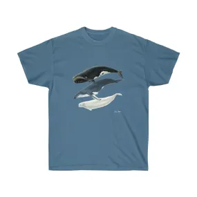 3 Whales Cotton Tee