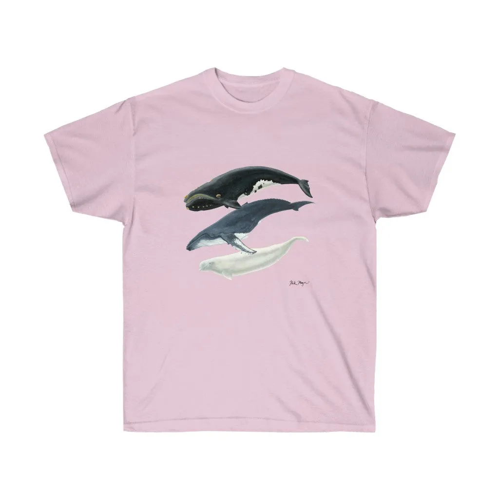 3 Whales Cotton Tee