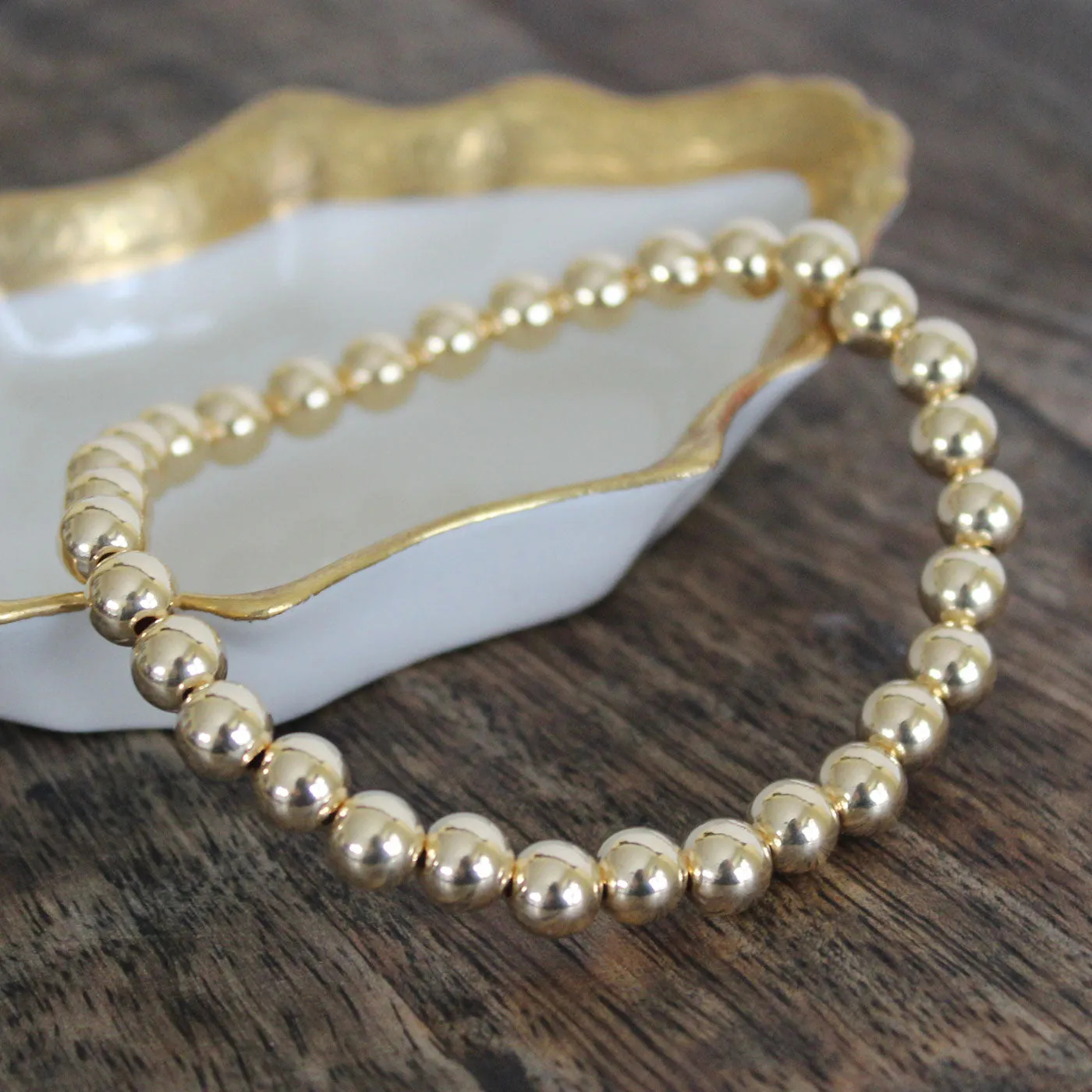 6mm Beaded Bracelet - New Arrival