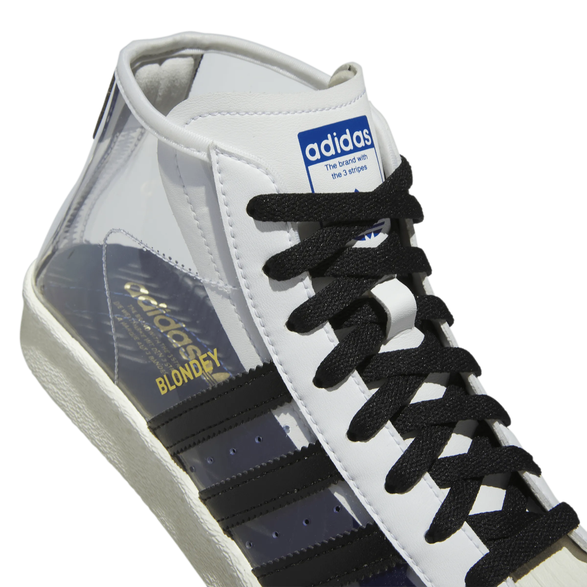 ADIDAS Blondey Pro Model ADV Shoes Cloud White/Core Black/Off White