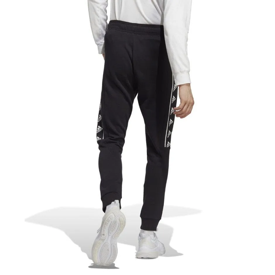 ADIDAS MEN'S BRANDLOVE BLACK TRACKPANTS