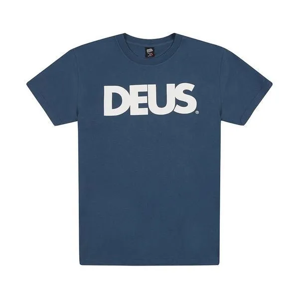 All Caps Tee - Navy