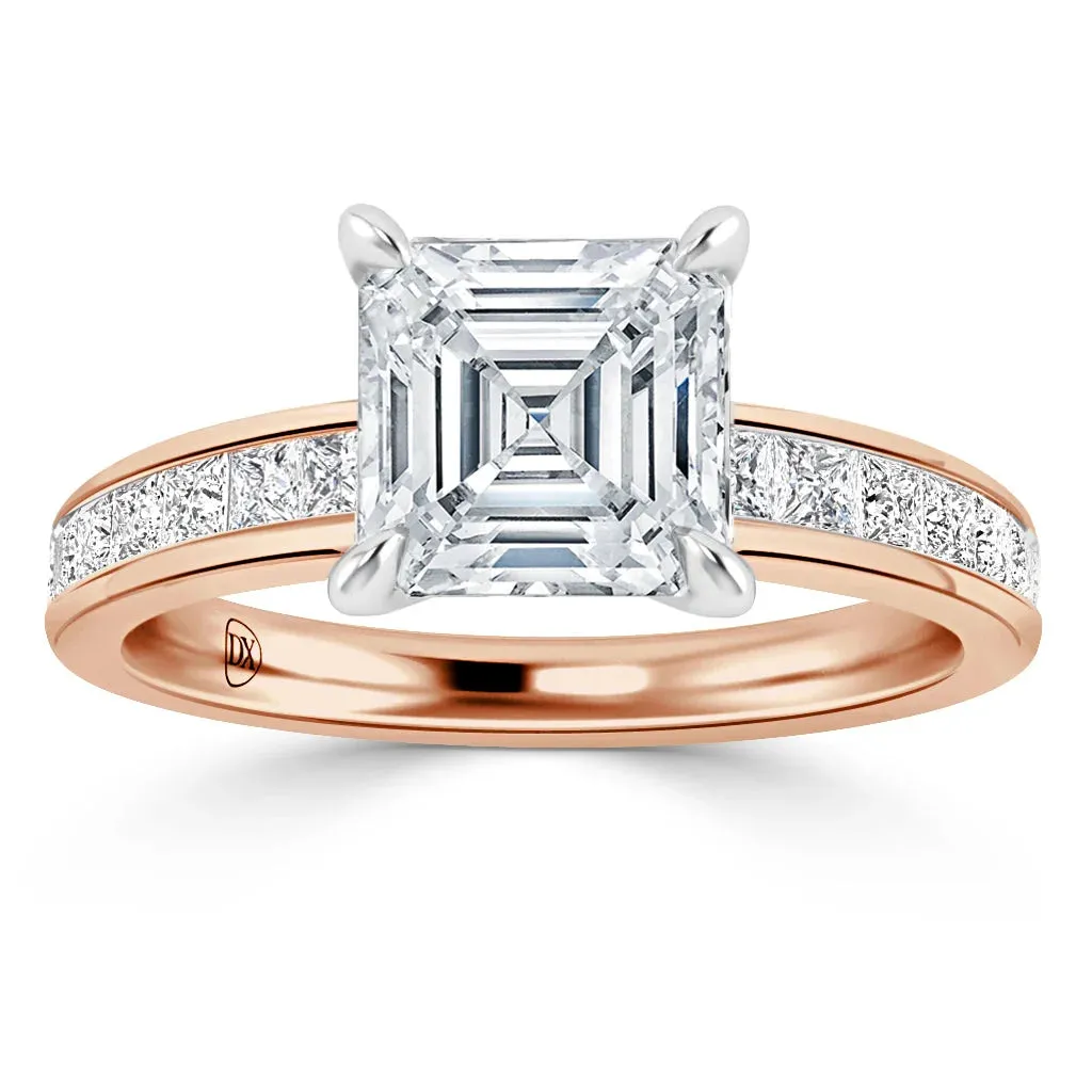 Amelia - 18ct Rose Gold - Asscher