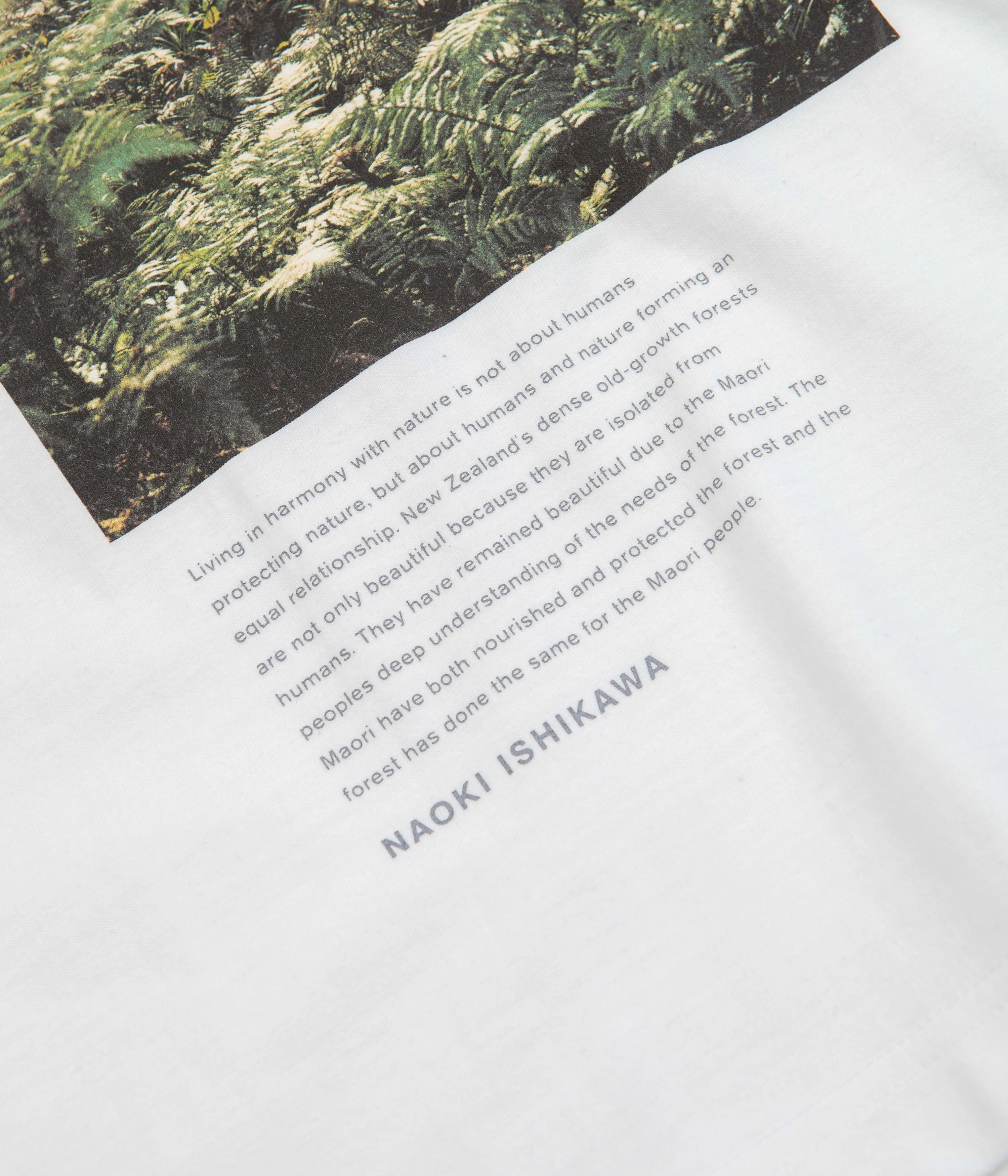 and wander x Naoki Ishikawa The Void T-Shirt - White