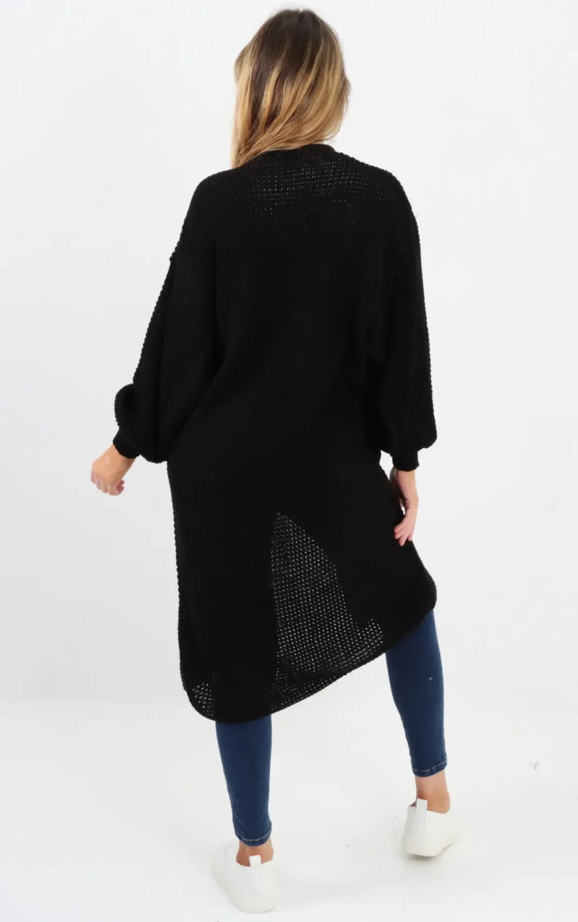 Anne   Kate Oversized Chunky Knitted Cardigan