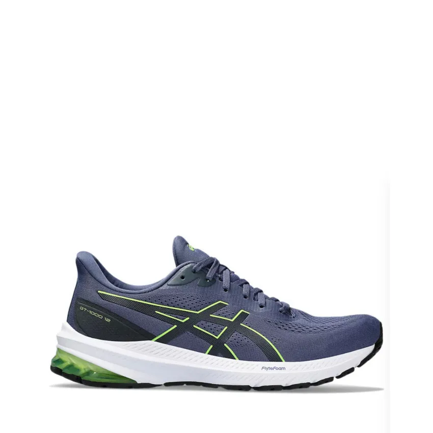 ASICS SNEAKERS GT1000 12 1011B631-403 BLU- ELETRIC LIME