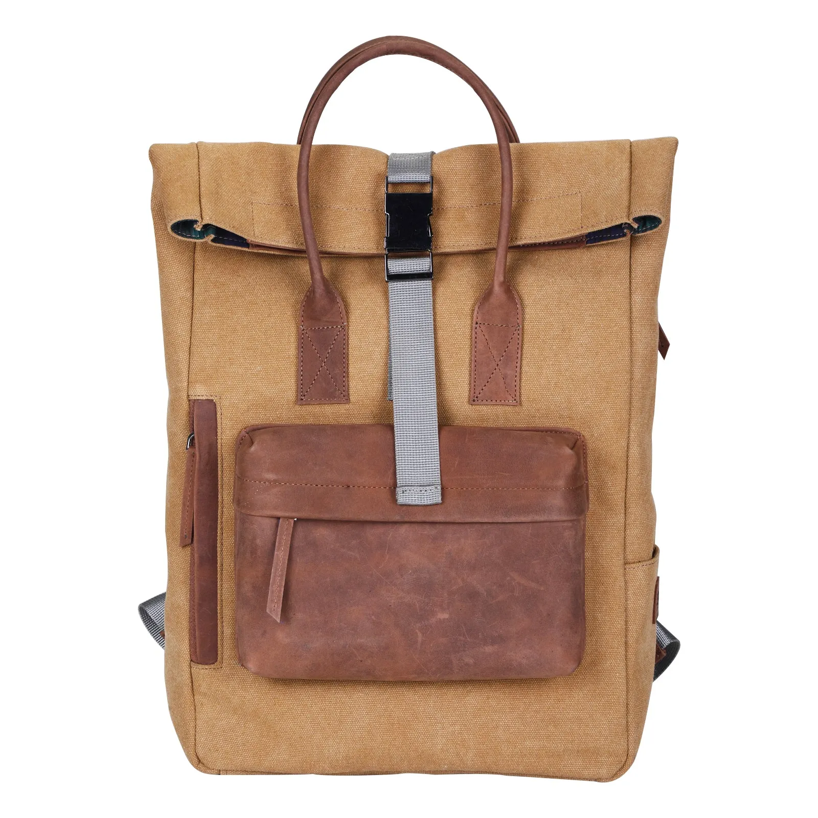 Astro Waxed Canvas Leather Haversack