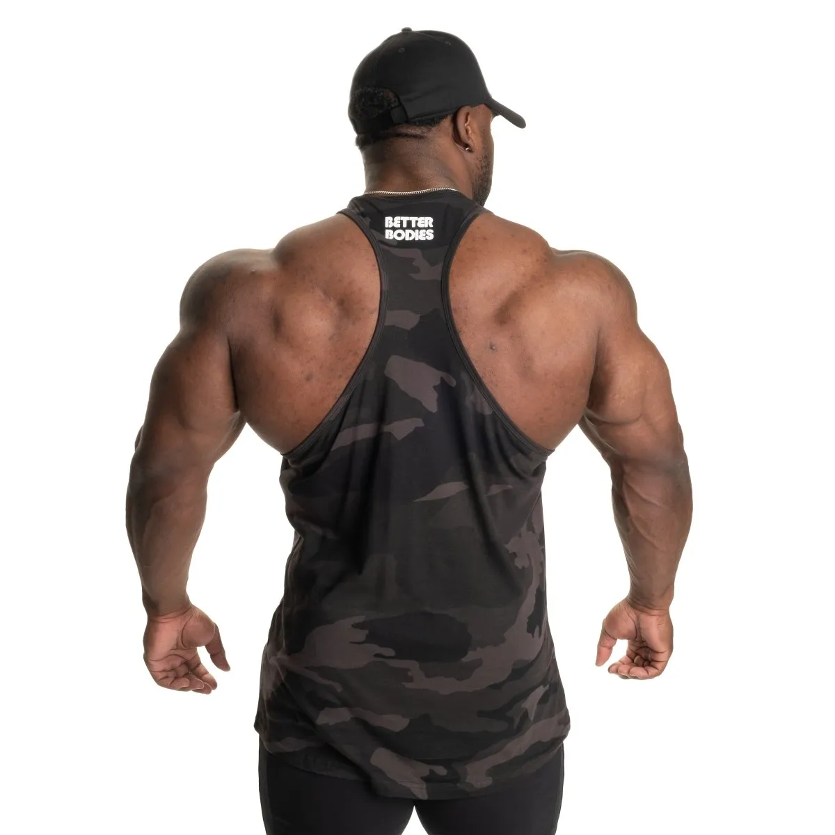 Better Bodies Essential T-Back V2 - Dark Camo