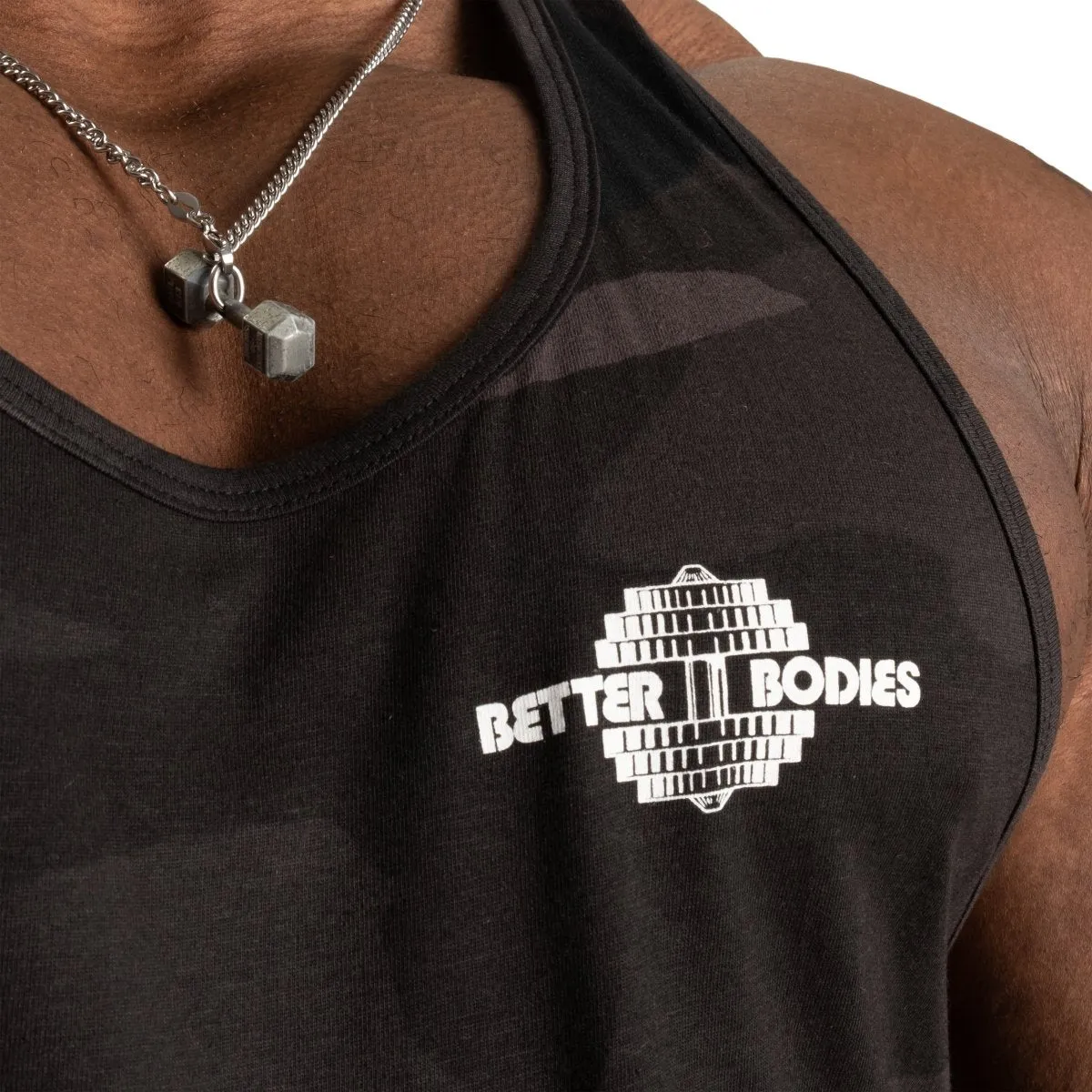 Better Bodies Essential T-Back V2 - Dark Camo