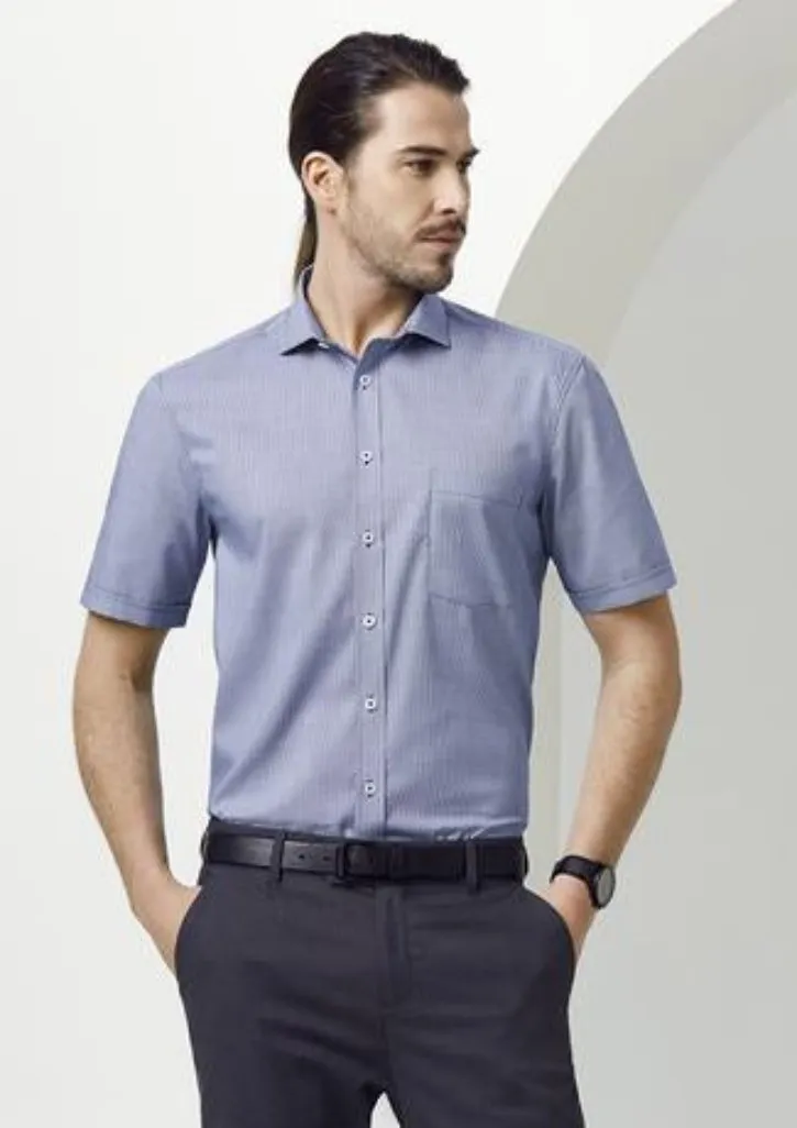 Biz Collection Mens Jagger S/S Shirt (S910MS)-Clearance