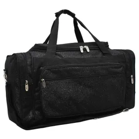 Black Glitter NGIL Canvas 23 Duffle Bag