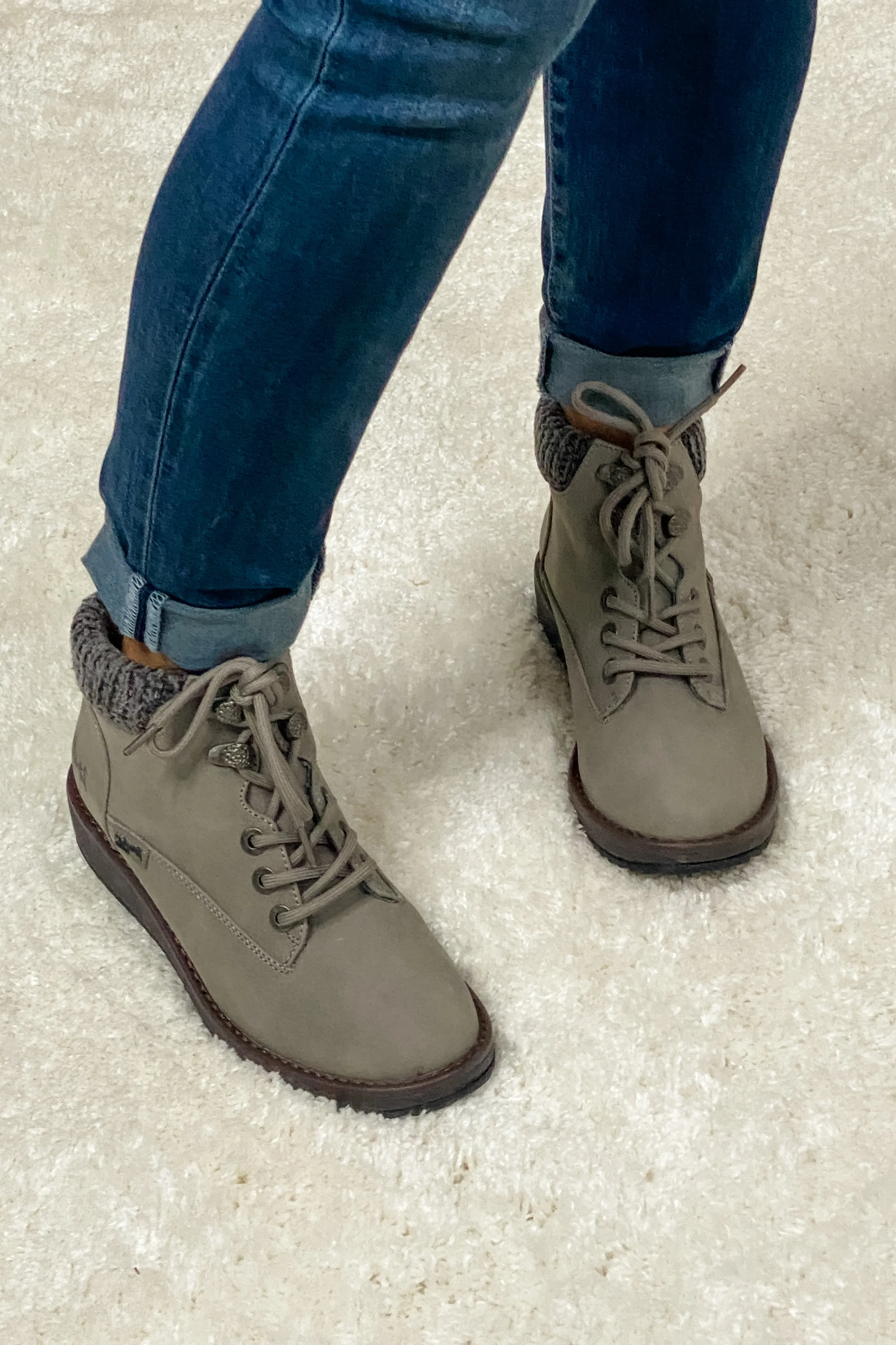 Blowfish Comet Booties : Fog Grey