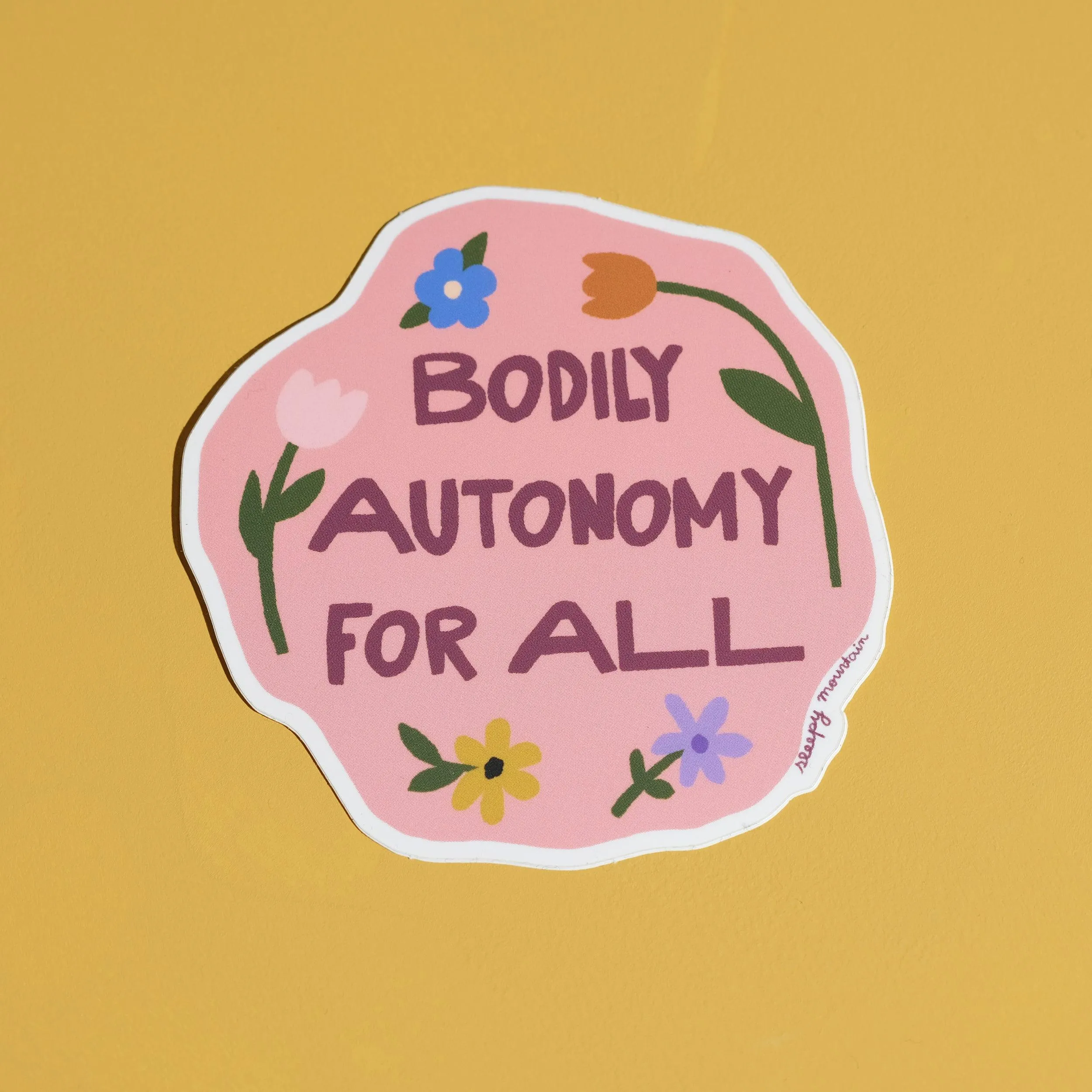 Bodily autonomy for all sticker