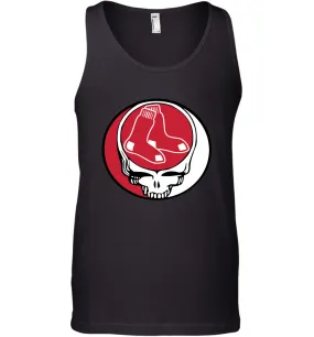 Boston Red Sox Grateful Dead Steal Your Face Baseball Mens Tank Top