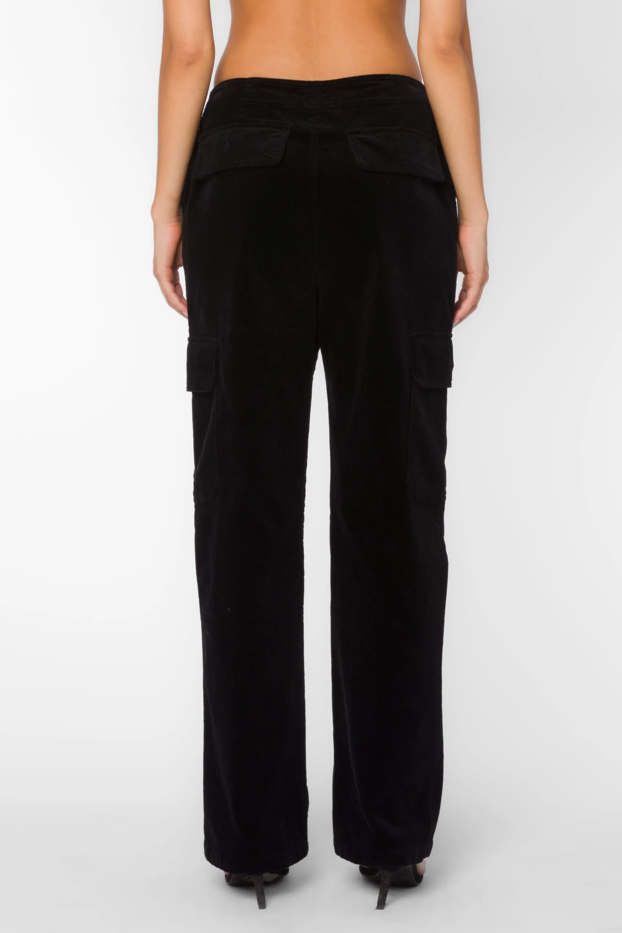 Bradley Black Corduroy Pants