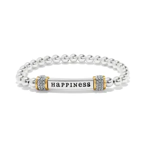 Brighton Meridian Happiness Two Tone Stretch Bracelet