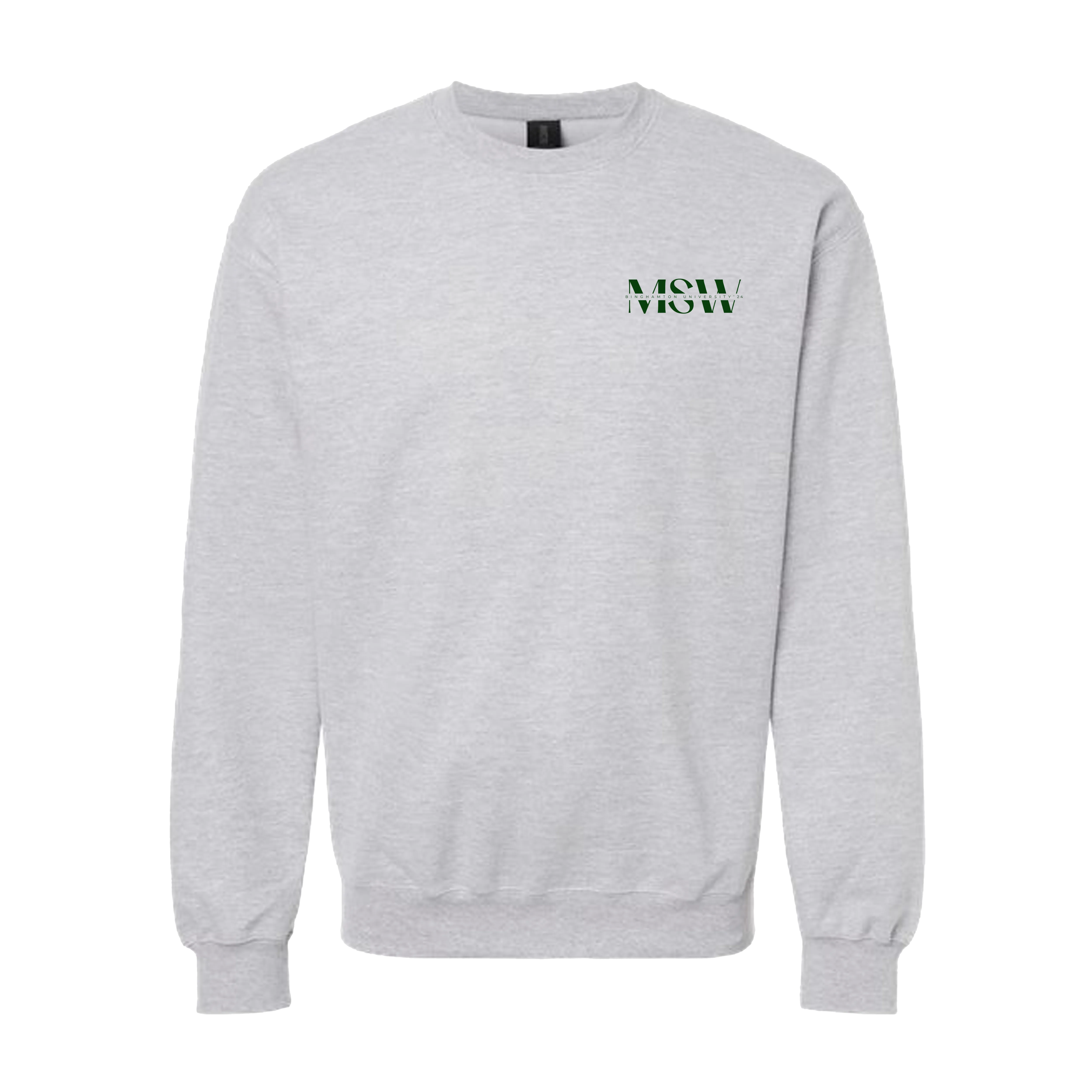 BU MSW Crewneck - Choose Your MSW Logo