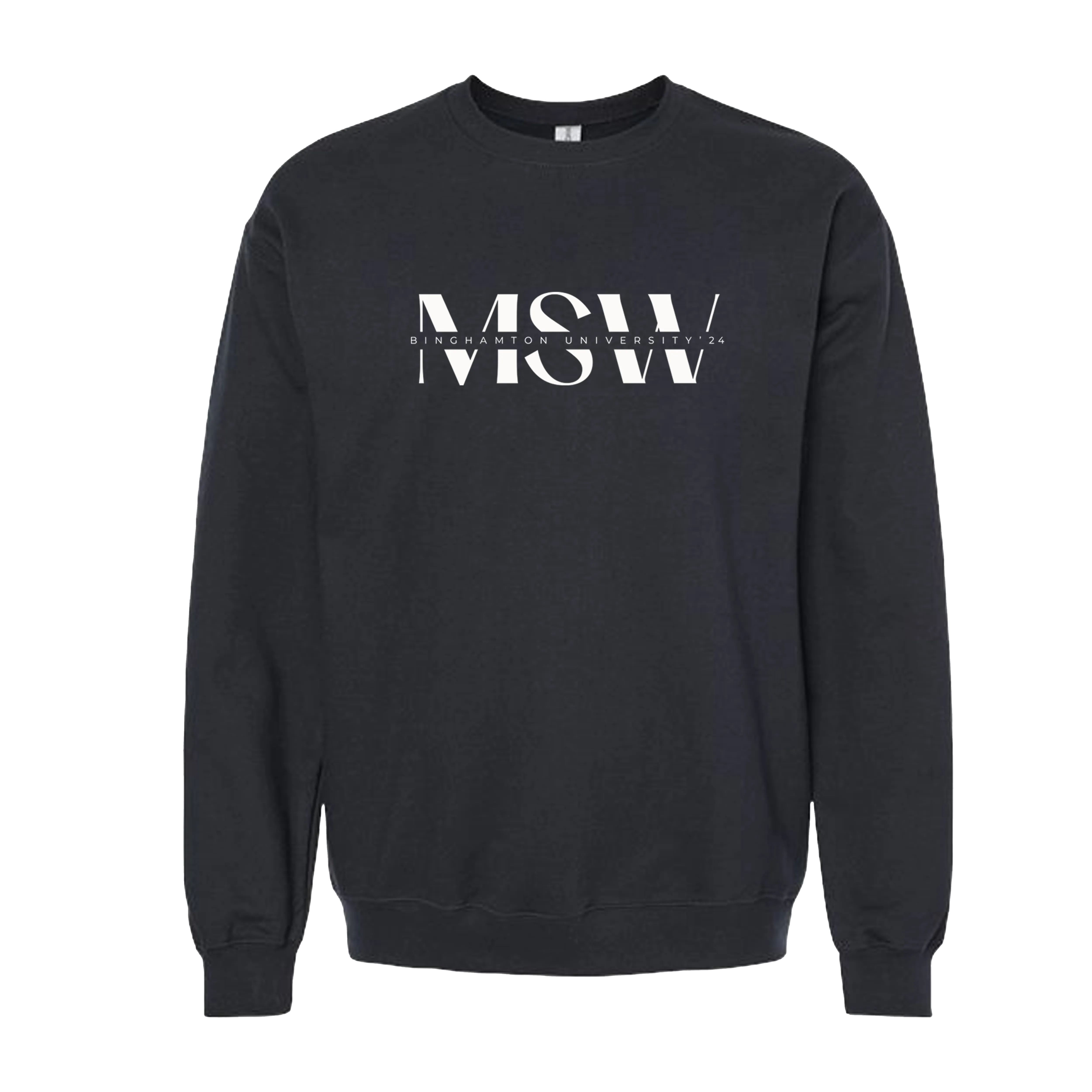 BU MSW Crewneck - Choose Your MSW Logo