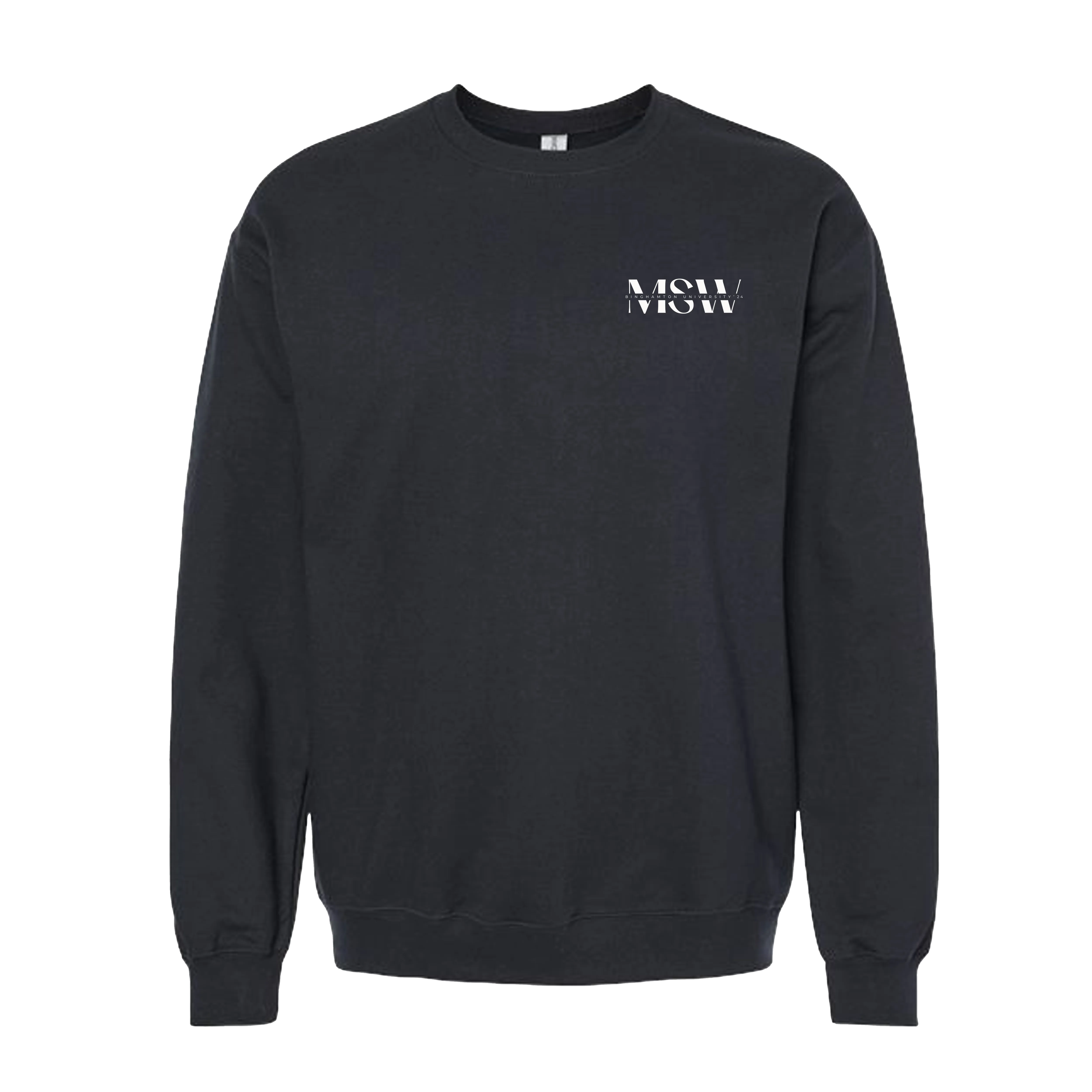 BU MSW Crewneck - Choose Your MSW Logo