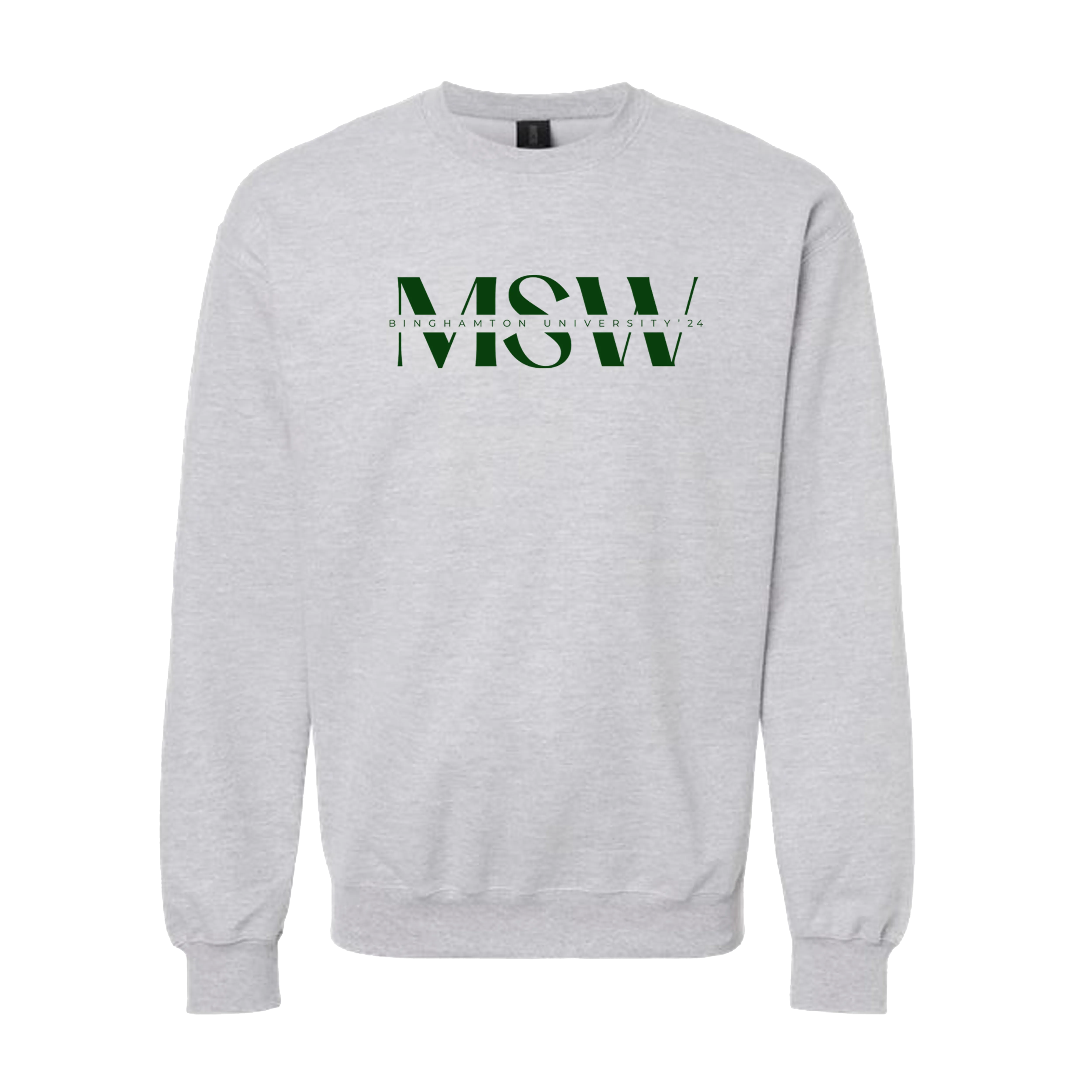 BU MSW Crewneck - Choose Your MSW Logo