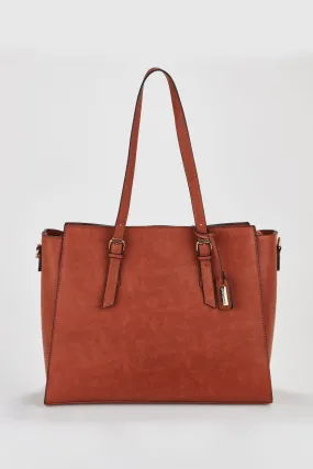 Buckle Laptop Work Tote Bag