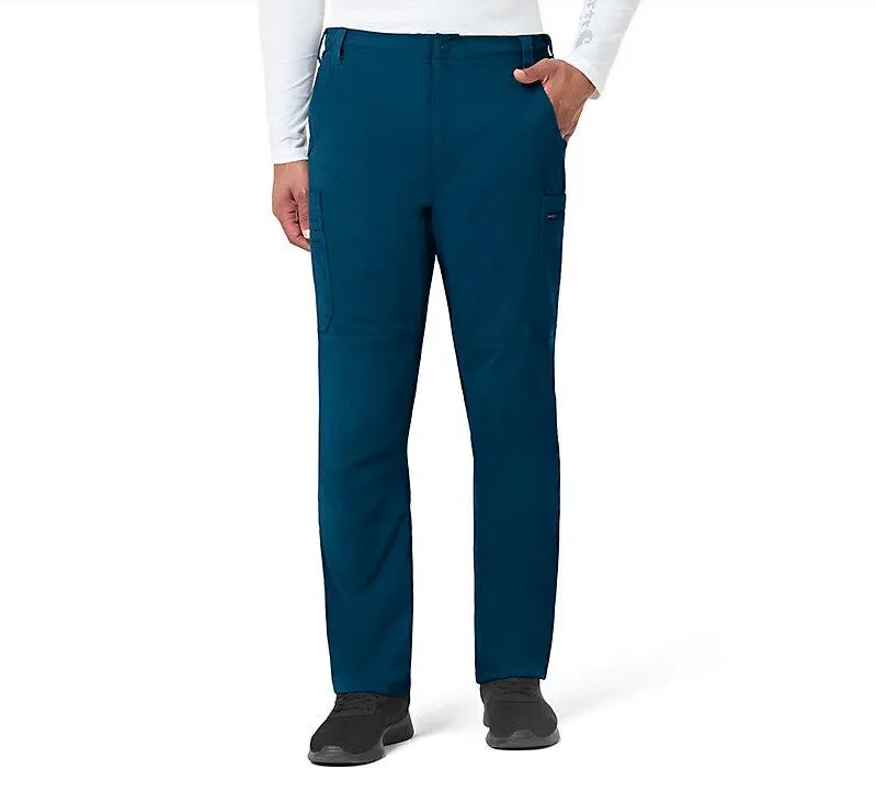 Carhartt Men's Rugged Flex® Peak Cargo Scrub Pant_Caribbean Blue