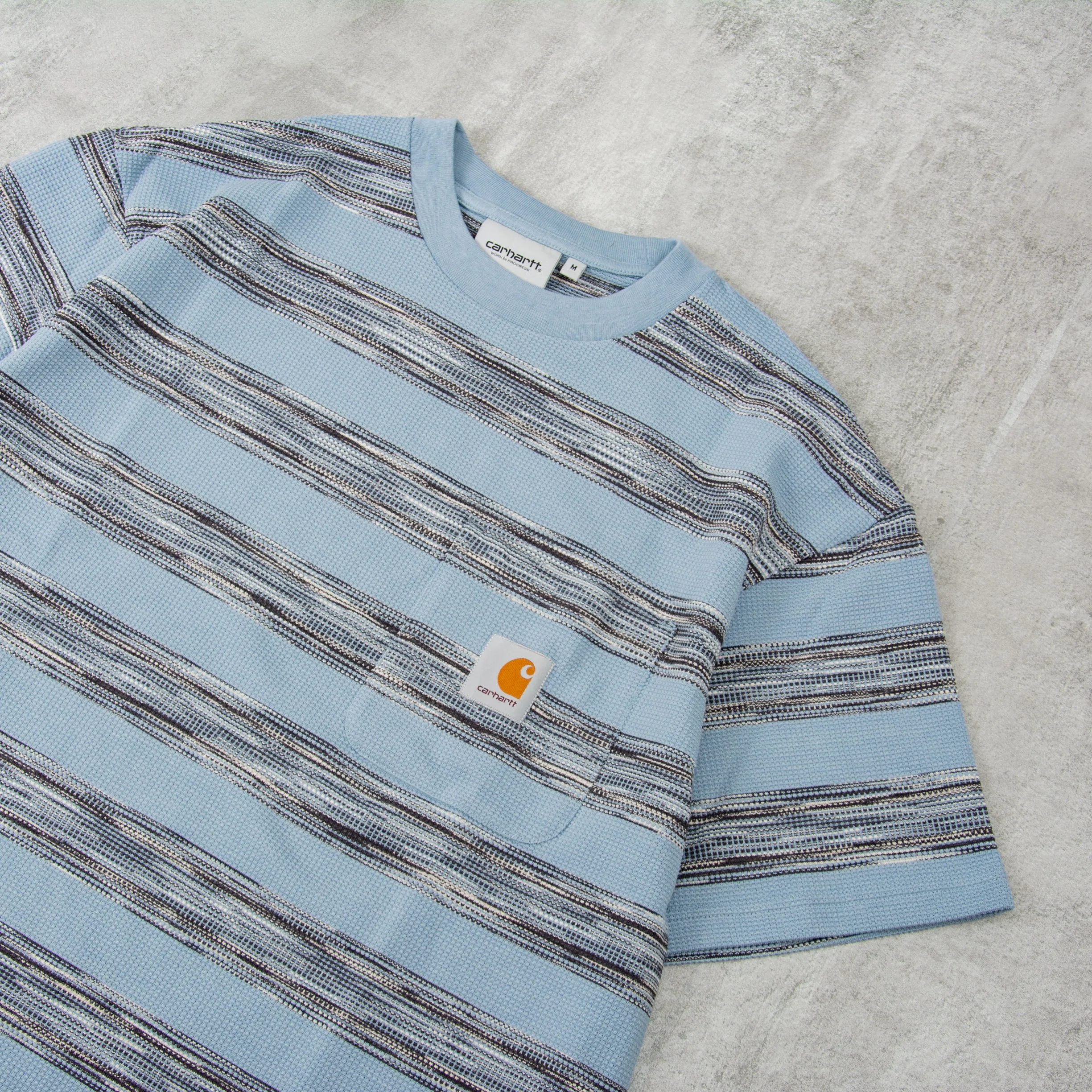 Carhartt WIP Dodson Pocket S/S Tee - Misty Sky