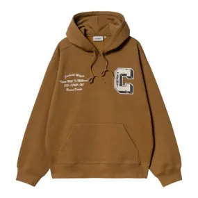 CARHARTT WIP HOODED BROWN DUCKS SWEAT ART-NO. I033930HZXX