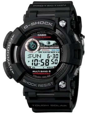 Casio G-Shock Atomic Solar Frogman with Tide & Moon Graph - Black Case & Strap