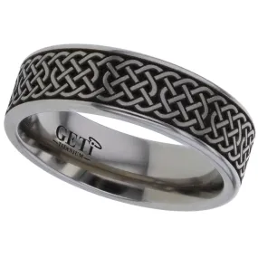 Celtic Titanium Ring - 2226-CLK8