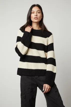 Ciara Stripe Cotton Jumper