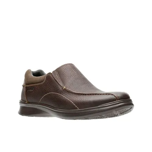 Clarks Cotrell Step Brown Oily - Wide Width