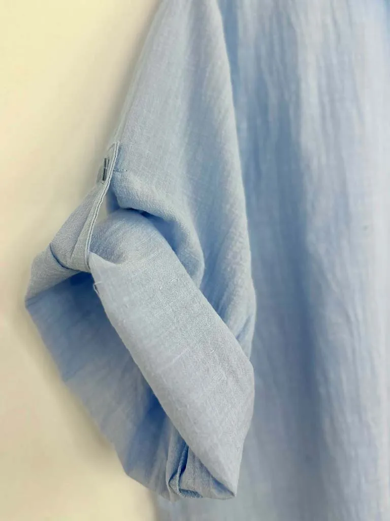 Classic Cotton Shirt - Sky