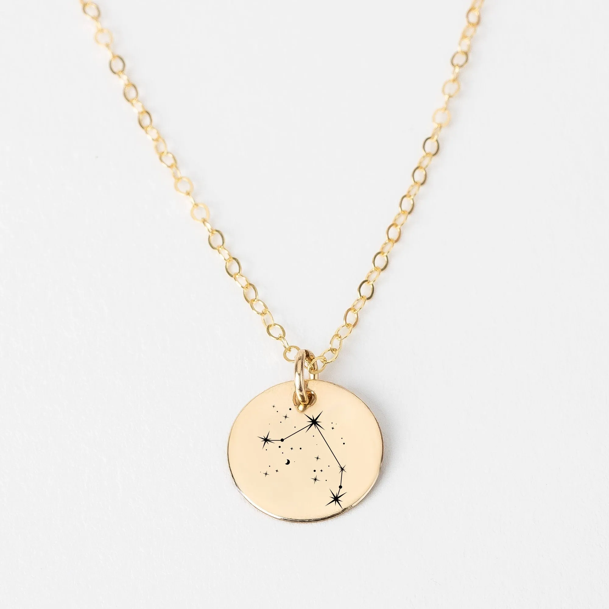 Constellation Disc Necklace