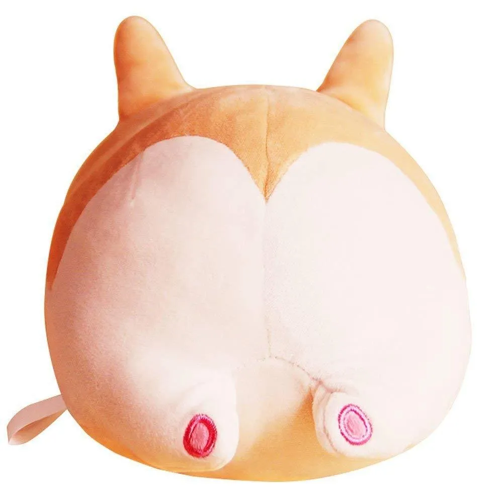 Corgi Shaped Plush Pillow