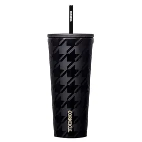 CORKCICLE | 24oz Cold Cup - Onyx Houndstooth