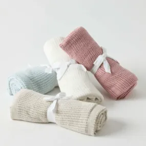 Cotton Cellular Baby Blankets