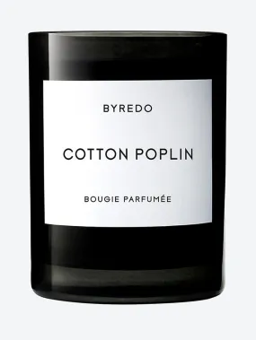 Cotton poplin candle