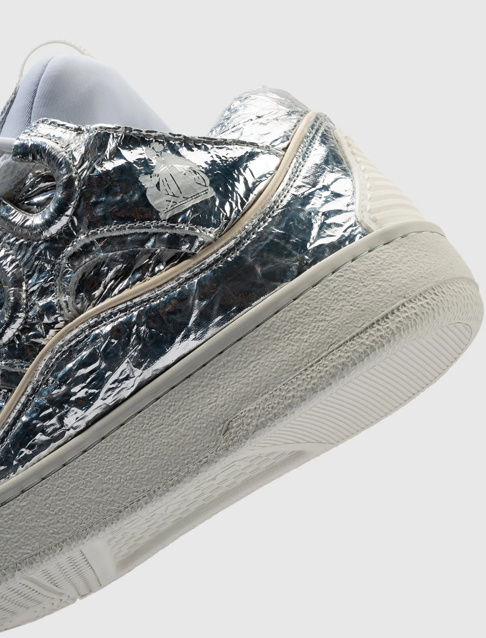 CURB SNEAKERS SILVER