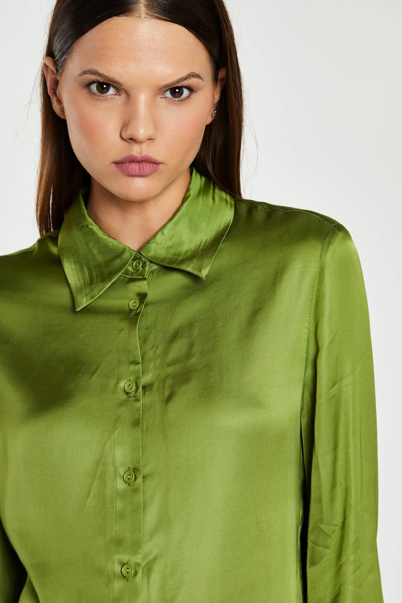 Dark-Apple Green Classic -Shirt