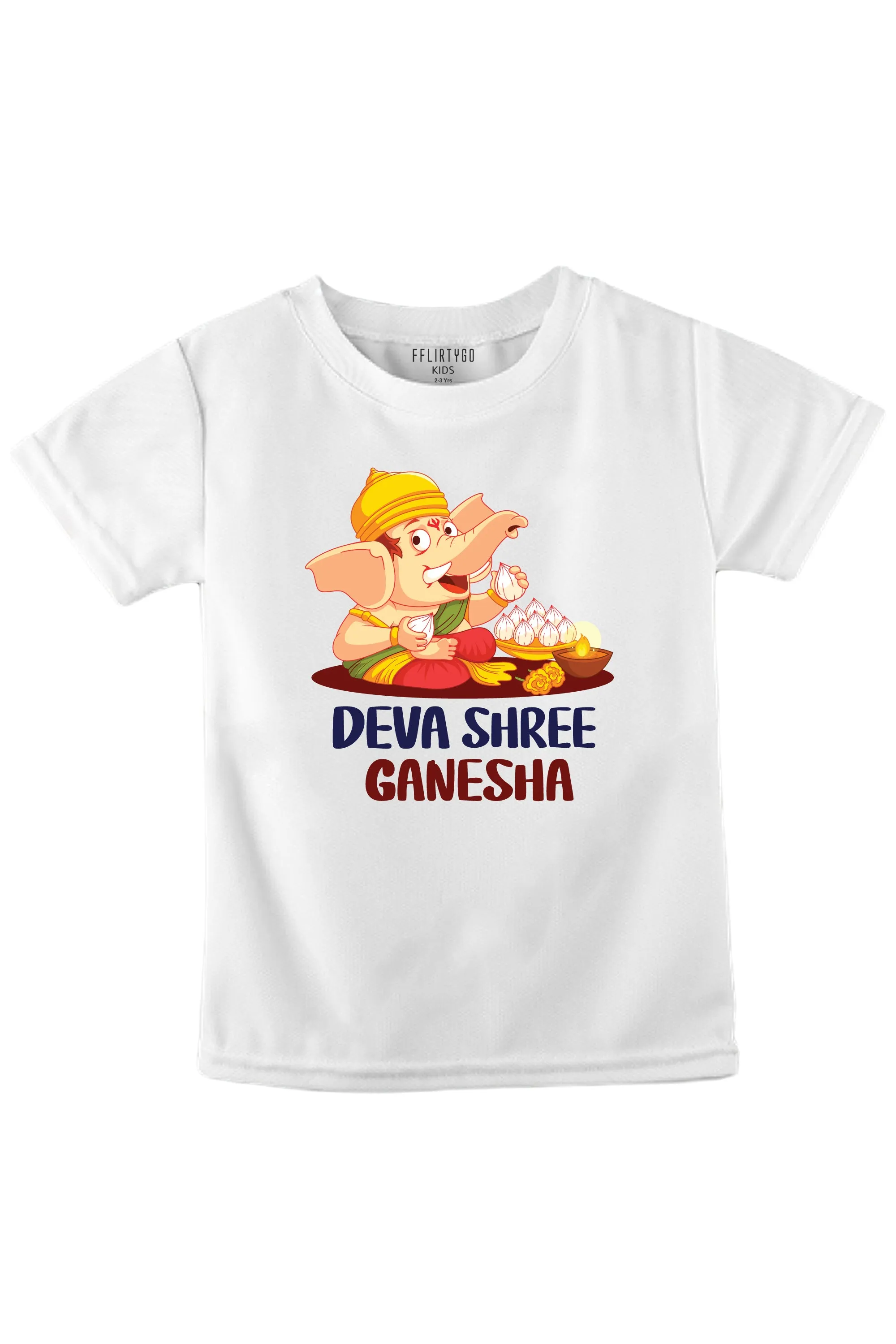 Deva Shree Ganesha Kids T Shirt