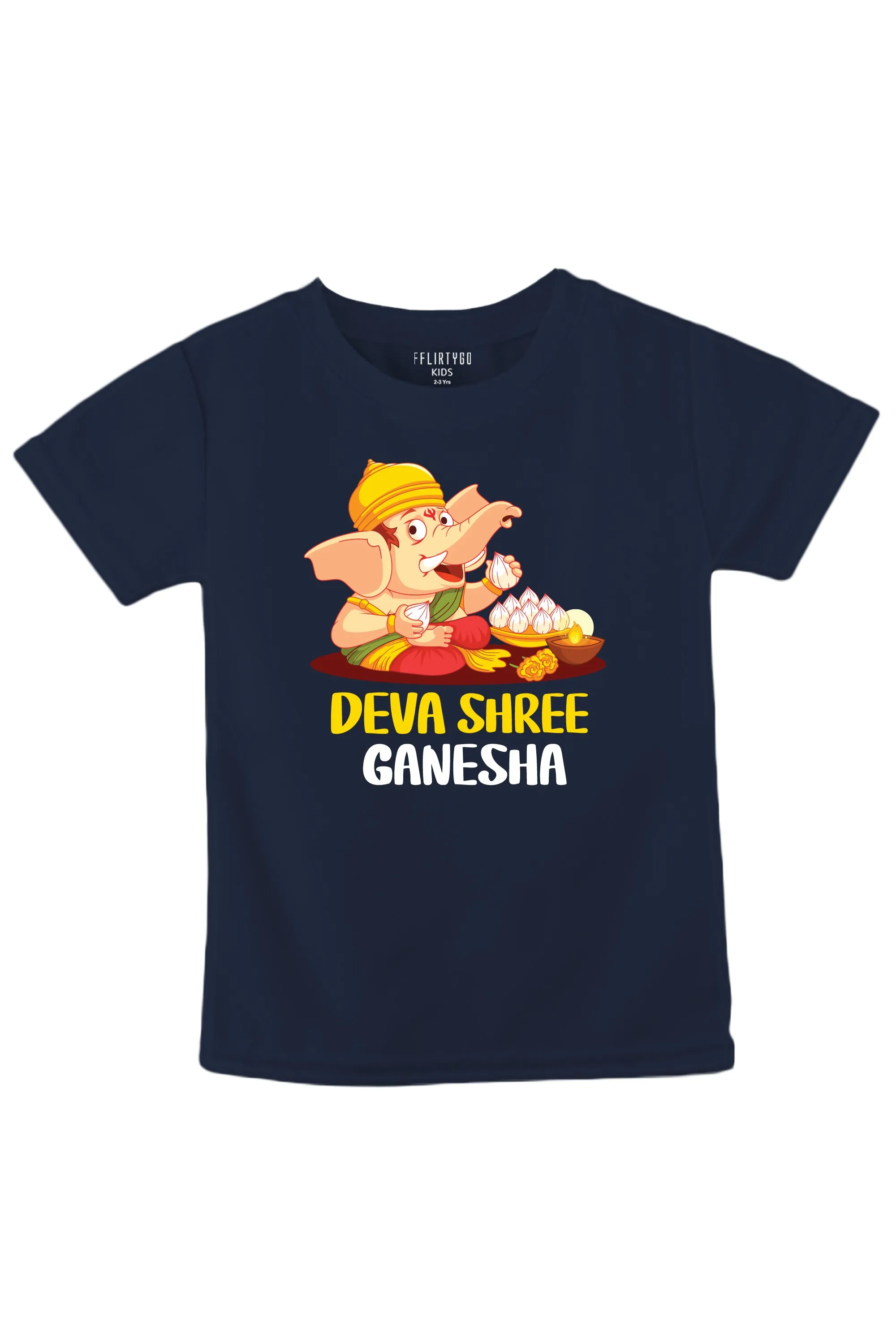 Deva Shree Ganesha Kids T Shirt