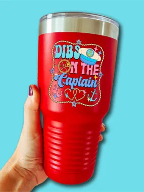 Dibs On The Captain - UV TUMBLER