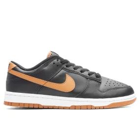 Dunk Low Retro - Black/Amber Brown/Black