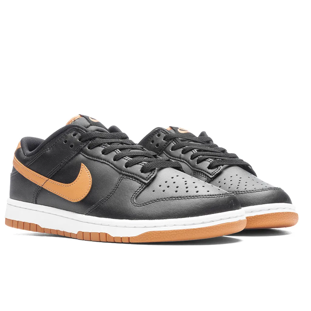 Dunk Low Retro - Black/Amber Brown/Black