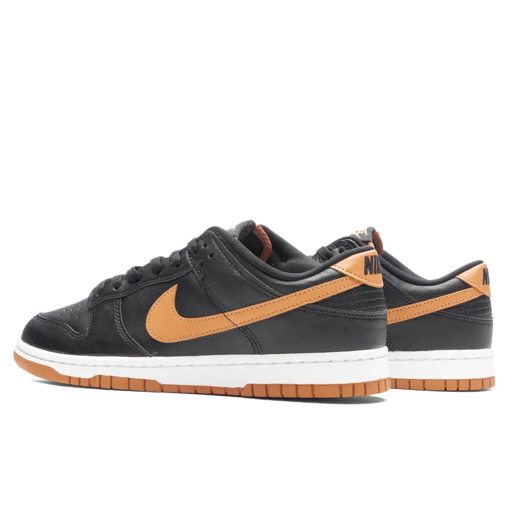 Dunk Low Retro - Black/Amber Brown/Black