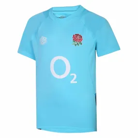 England Rugby Kids Gym T-Shirt 22/23 - Sky Blue