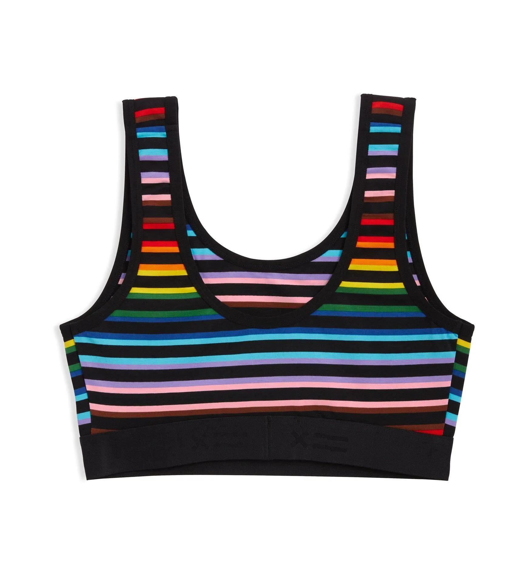 Essentials Soft Bra - Progress Pride Stripes