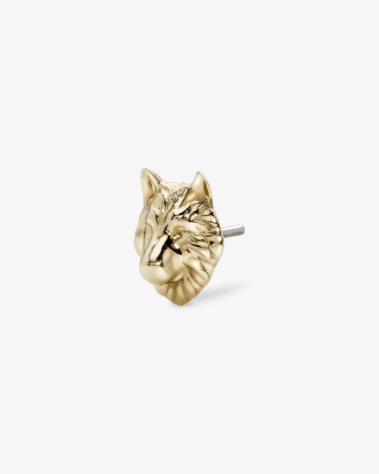 Fenrir Threadless End (14K Gold)